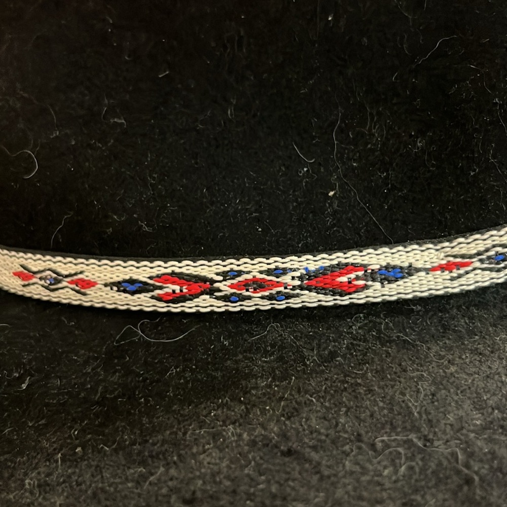 Black Wool Hat - image 4